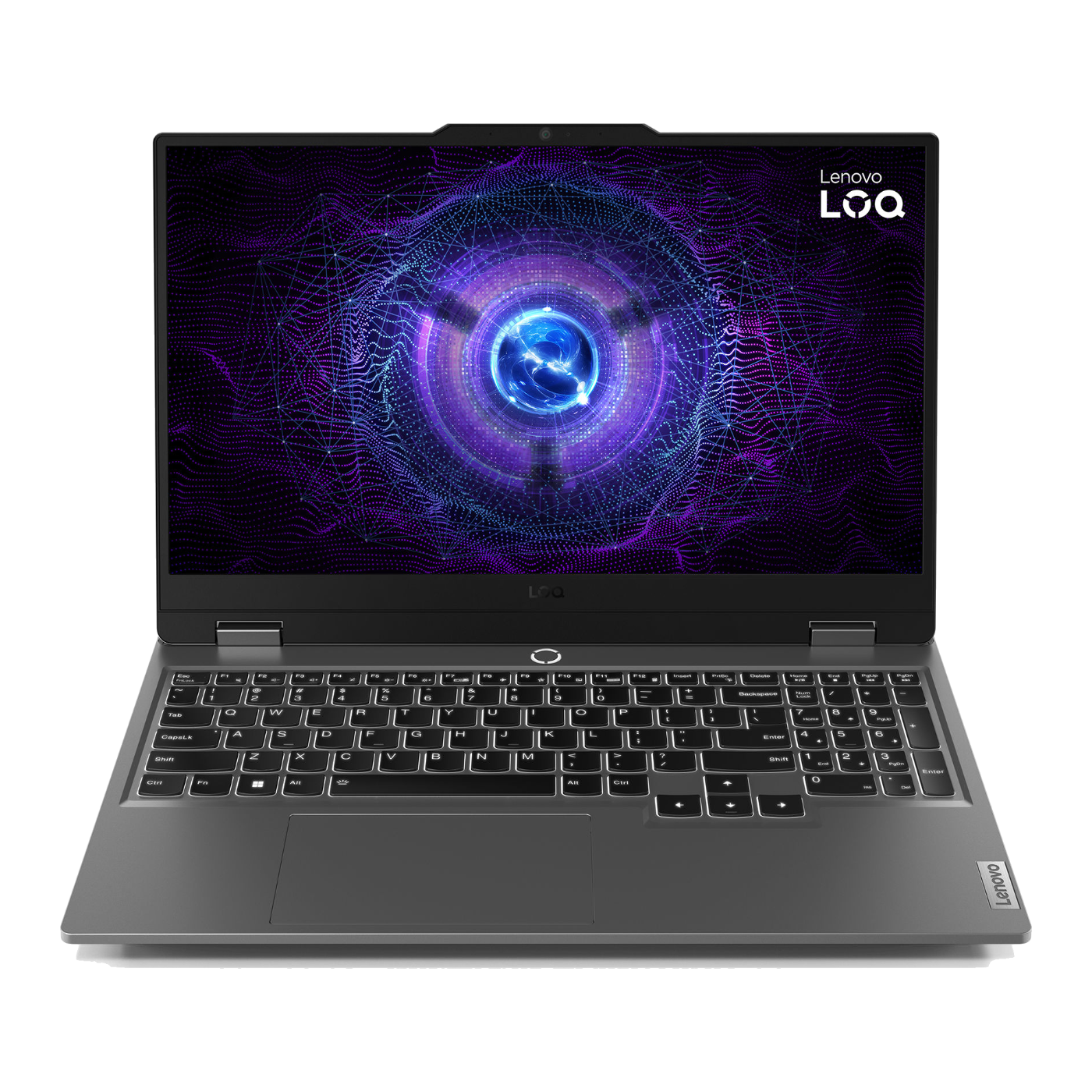 LENOVO LOQ 15 — écran et châssis