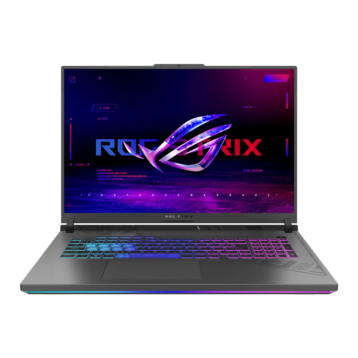 ROG STRIX G18 — écran et châssis