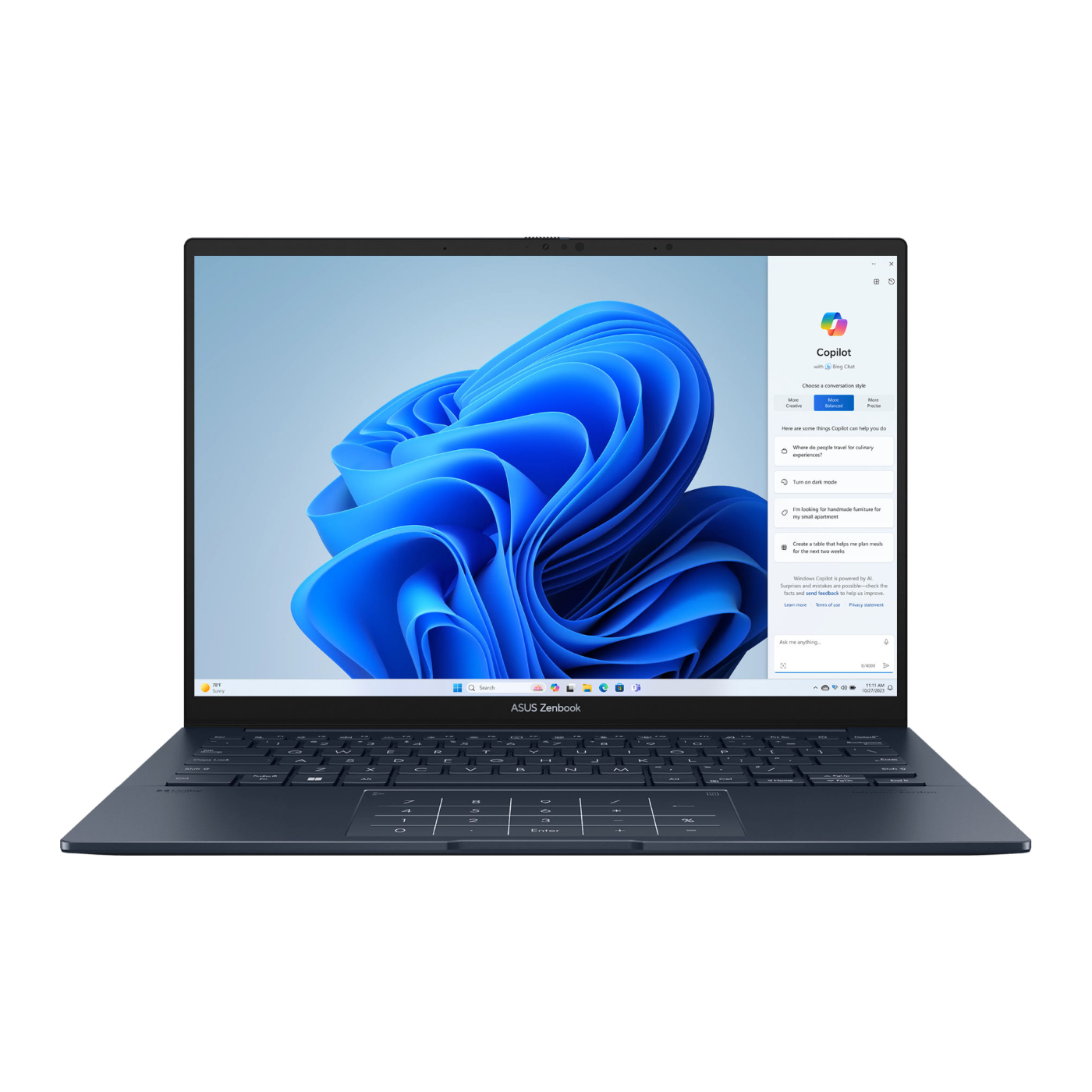 ZENBOOK 14 OLED — écran et châssis