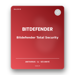 Bitdefender Total Security 3 appareils 1 an