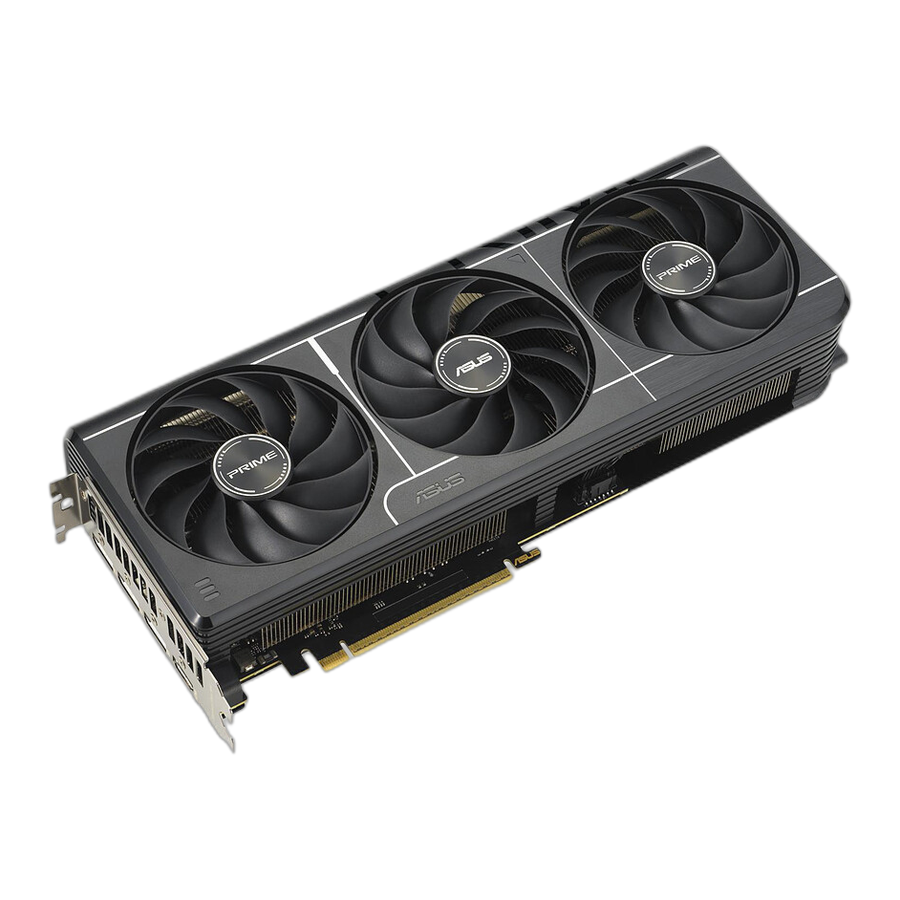 Asus PRIME GeForce RTX 5070 12GB GDDR7 OC — vue latérale