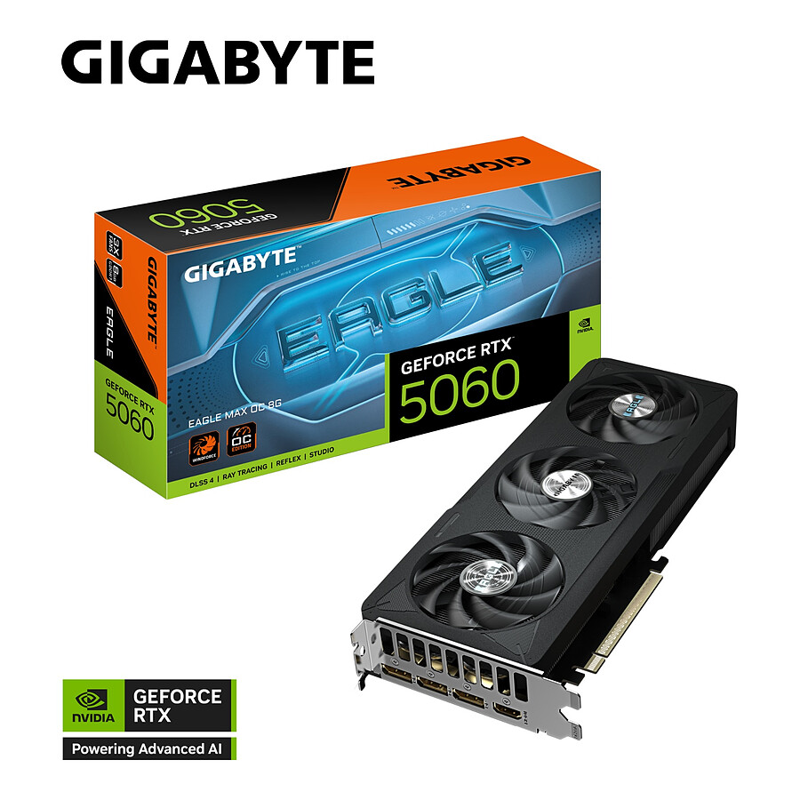 Gigabyte GeForce RTX 5060 Ti EAGLE MAX OC 8G