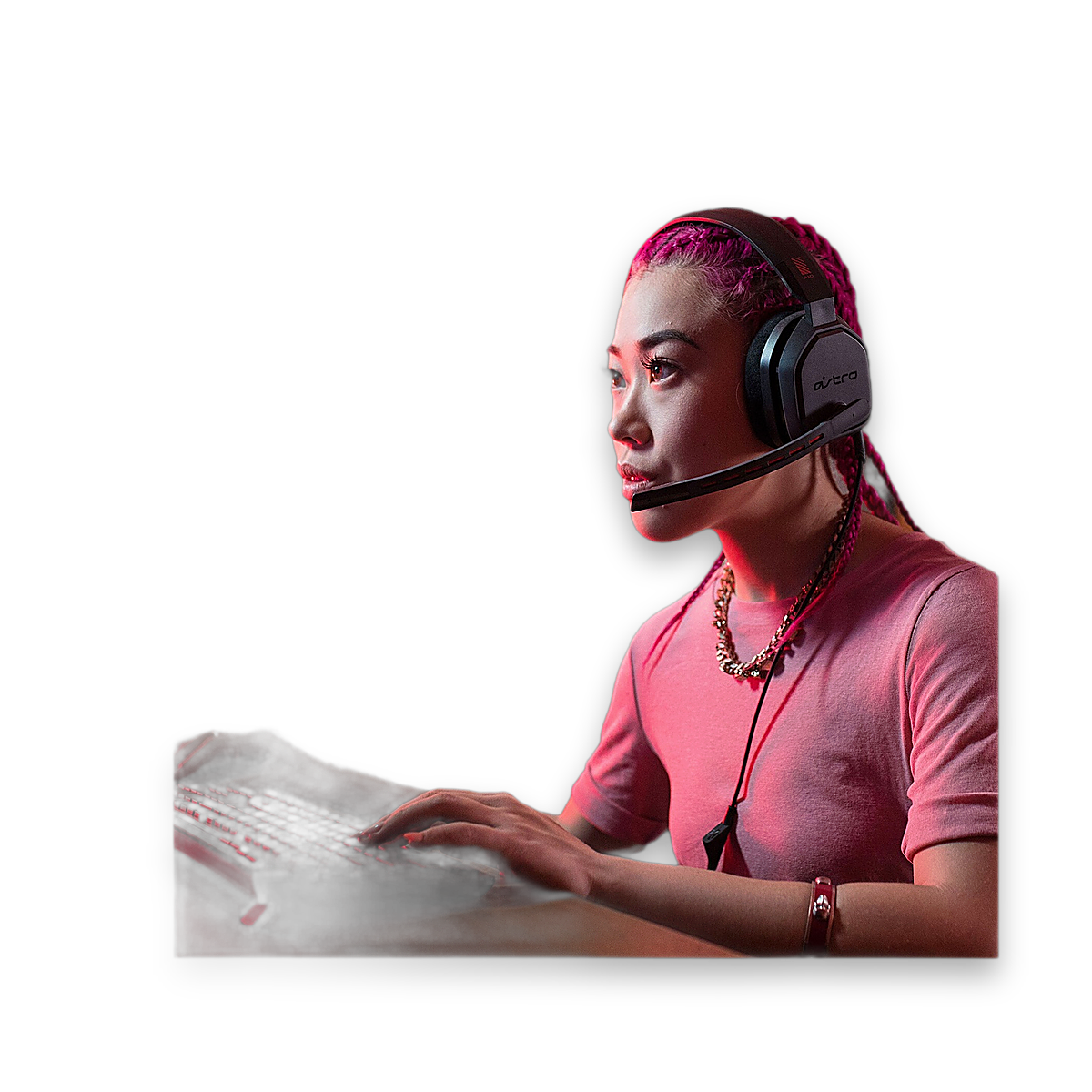 Logitech Astro A10 — vue angle