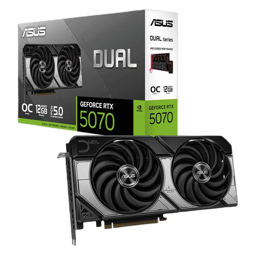 Asus DUAL RTX 5070 12GB GDDR7 OC