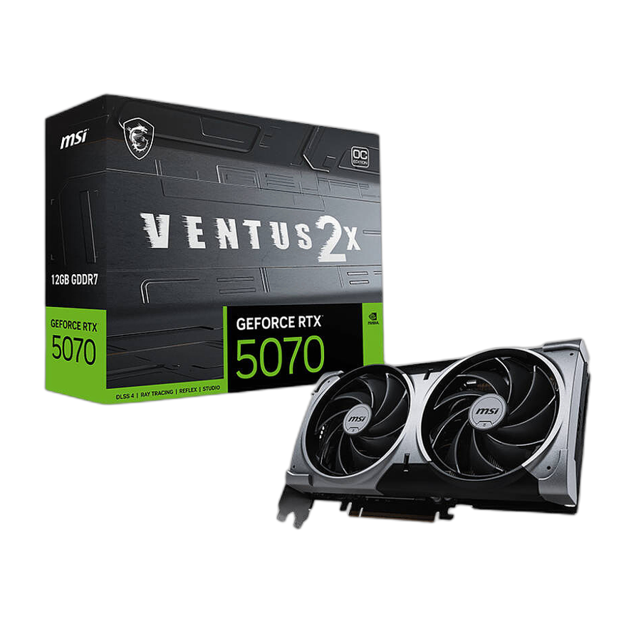 MSI RTX 5070 12G VENTUS 2X OC