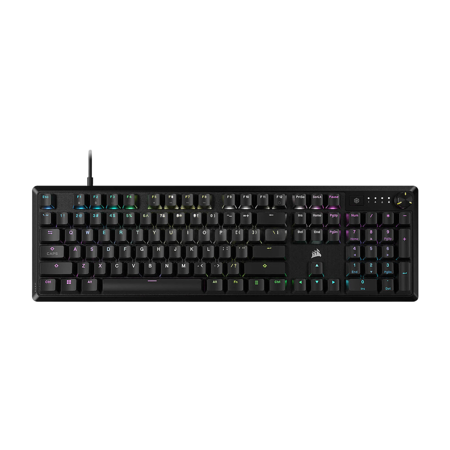 Corsair K70 Core RGB - Corsair MLX Red
