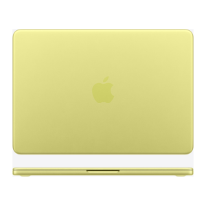 Apple MacBook Neo Jaune Agrume 512Go vue de dessus