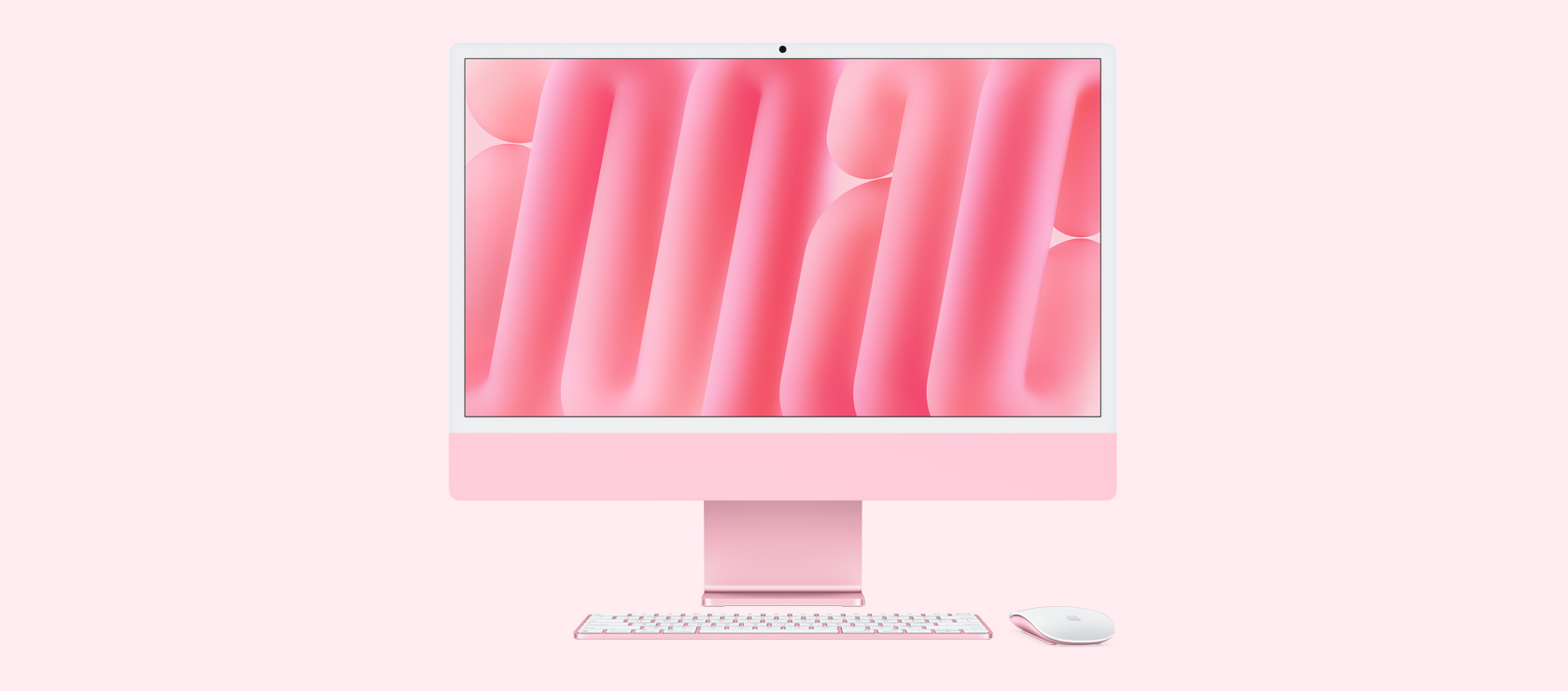 Apple IMAC 24′ M4 16Go 256Go – Rose