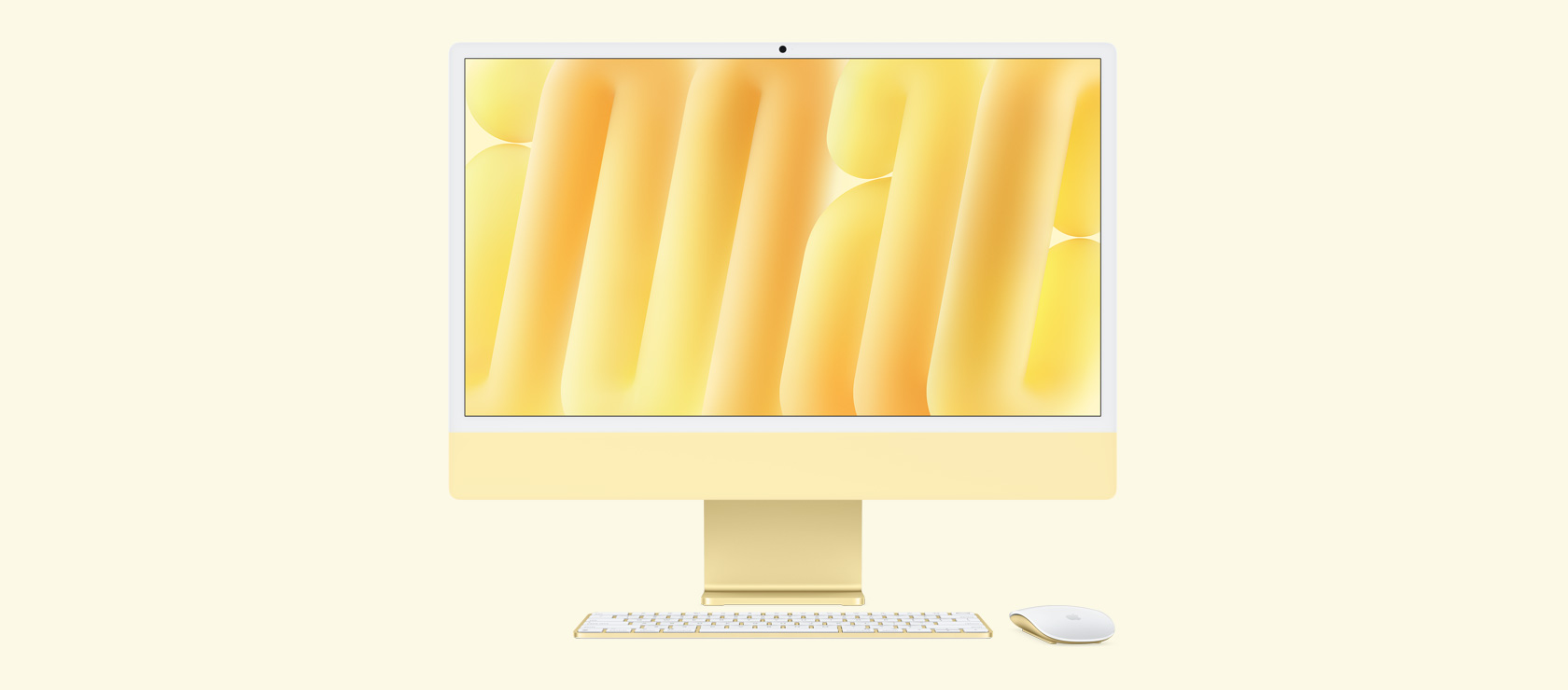 Collection Apple Apple IMAC 24' M4 16Go 256Go - Jaune